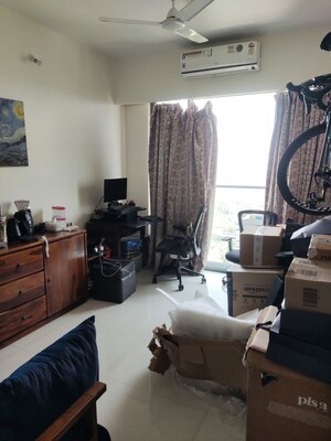 Living Room in 4 BHK Apartment at Rustomjee Seasons, Bandra East – for Rent