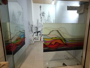 Bathroom in  Office Space at Rustomjee Eaze Zone Mall, Malad West – for Rent