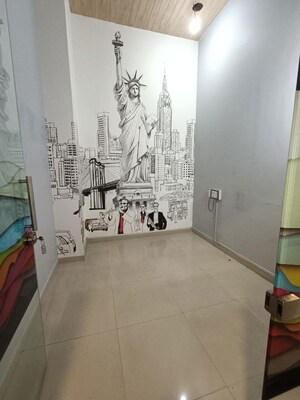 Bathroom in  Office Space at Rustomjee Eaze Zone Mall, Malad West – for Rent