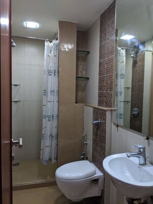Bathroom in 4 BHK Apartment at Khar West – for Rent