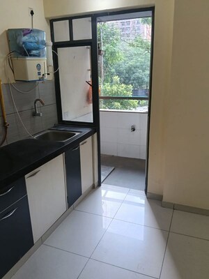 Kitchen in 3 BHK Apartment at Vishwanath Sarathya West, Shela – for Sale