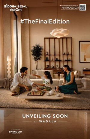 Living Room in 4 BHK Apartment at Raymond The Address By GS, Sion – for Sale