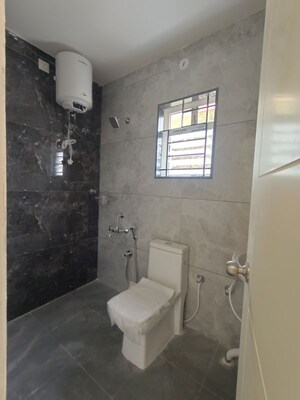Bathroom in 1 BHK Builder Floor at Royal Placid Phase 1, Haralur Road – for Rent