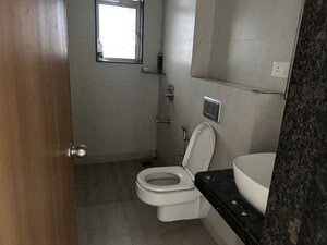 Bathroom in 3 BHK Apartment at Godrej Prime, Chembur – for Rent
