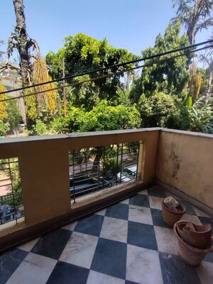 Balcony in 3 BHK Builder Floor at Malviya Nagar – for Rent