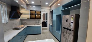 Kitchen in 3 BHK Apartment at Aparna Sarovar Zenith, Nallagandla – for Rent