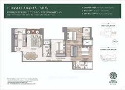 3 BHK Apartment For Sale in Piramal Aranya Arav