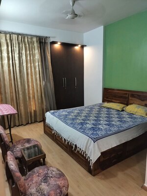 Bedroom in 3.5 BHK Apartment at Unitech Harmony, Sector 50 – for Rent