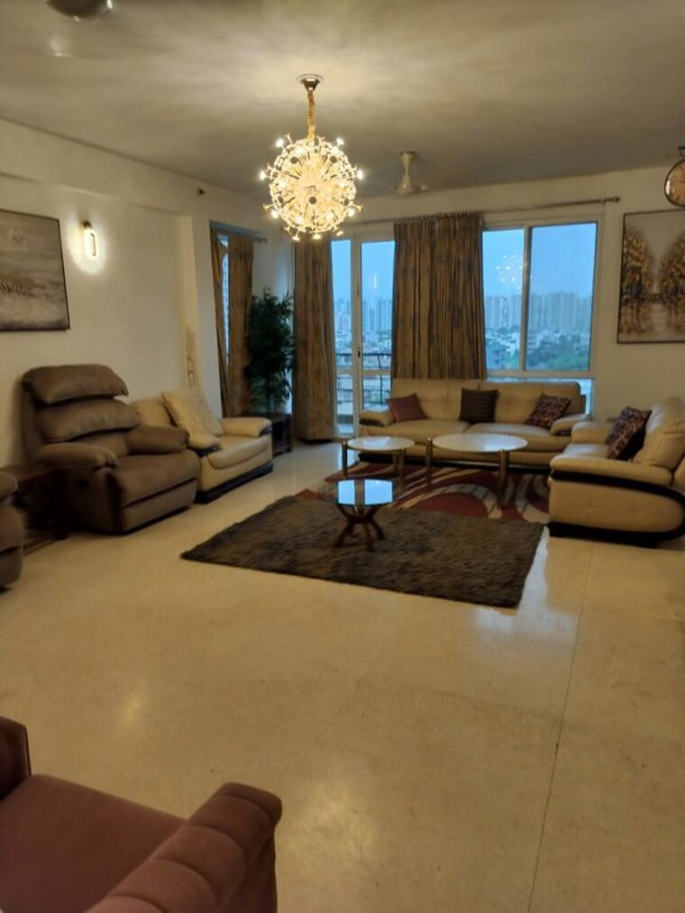 Living Room, unitech-harmony 3.5 Bedroom 2700 Sq.Ft. Apartment In Sector 50 Gurgaon 10724052