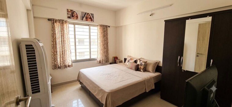 Bedroom, harsh-paradise 2 Bedroom 650 Sq.Ft. Apartment In Aundh Pune 10724061