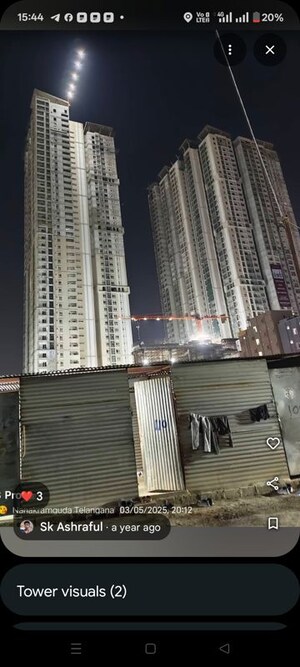 3 BHK Apartment For Rent in Sumadhura The Olympus, Financial District