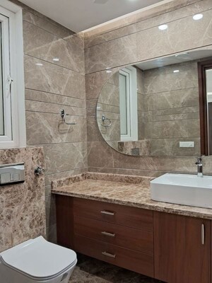 Bathroom in 3 BHK Builder Floor at Lajpat Nagar – for Sale