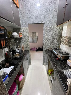 Kitchen in 1 BHK Apartment at Bandra West – for Rent