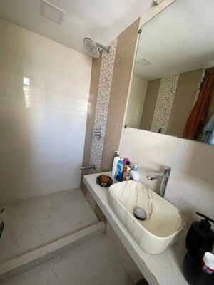 Bathroom in 1 BHK Apartment at Bandra West – for Rent