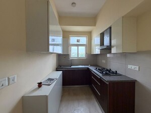 Kitchen in 3 BHK Builder Floor at Green Fields Colony – for Rent