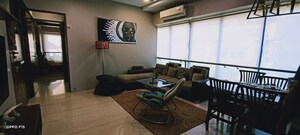 Living Room in 2 BHK Apartment at Lakhani Signature, Pali Hill – for Rent