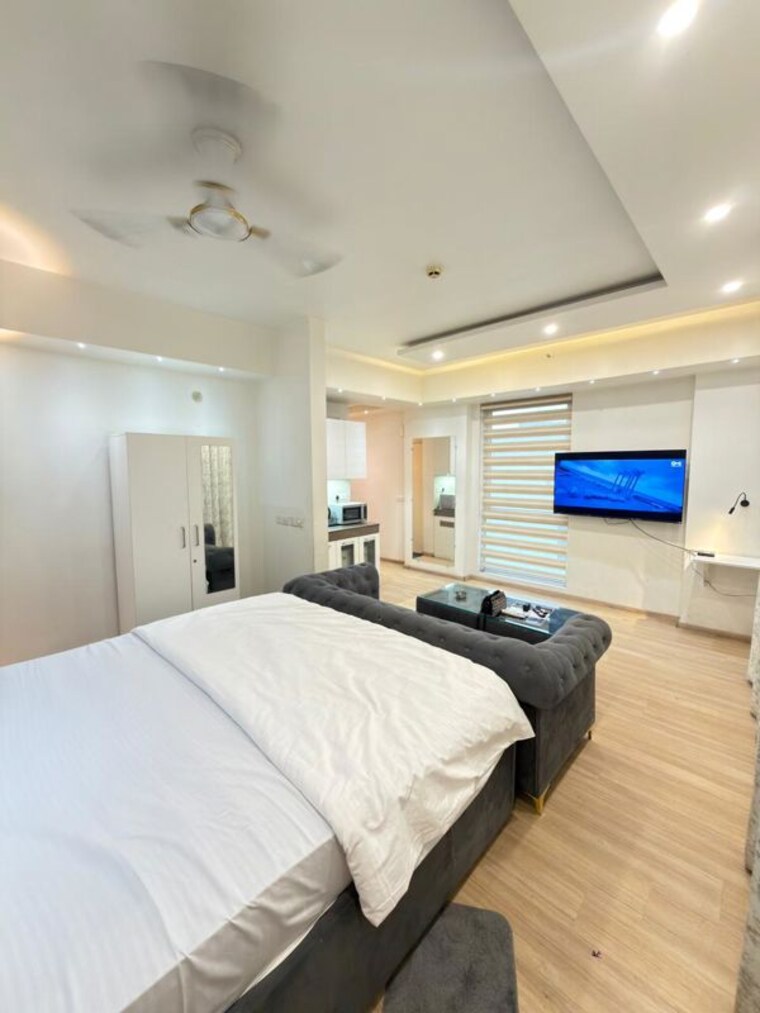 Bedroom, experion-capital 2 Bedroom 1400 Sq.Ft. Apartment In Gomti Nagar Lucknow 10724129