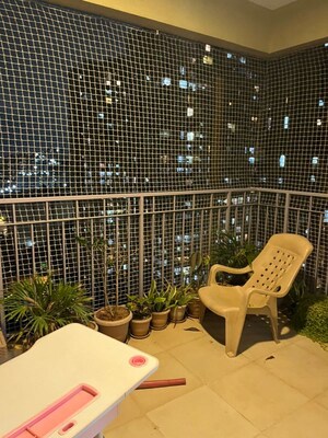 Balcony in 3.5 BHK Apartment at Kannur – for Rent