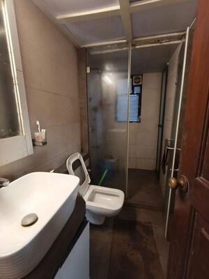 Bathroom in 2 BHK Apartment at Bandra West – for Rent