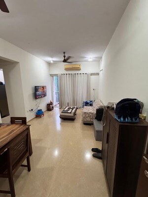 Living Room in 2 BHK Apartment at Runwal Chestnut, Bhandup West – for Rent