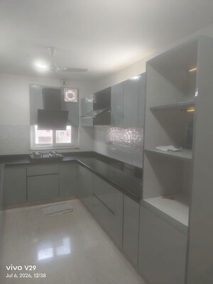 Kitchen in 3 BHK Builder Floor at Unitech Deerwood Chase, Nirvana Country – for Rent