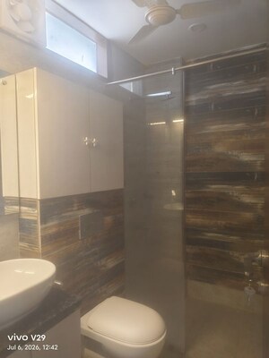 Bathroom in 3 BHK Builder Floor at Unitech Deerwood Chase, Nirvana Country – for Rent