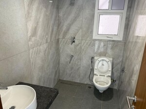 Bathroom in 3 BHK Apartment at Prestige Beverly Hills, Kokapet – for Rent