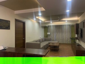 Living Room in 3 BHK Apartment at Krimson Aurum, Santacruz West – for Rent