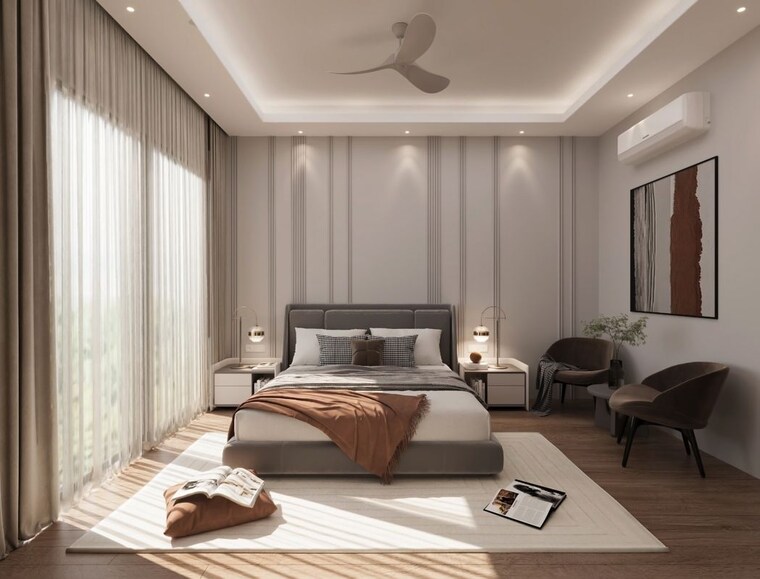 Living Room, emaar-the-enclave 3.5 Bedroom 1920 Sq.Ft. Apartment In Sector 66 Gurgaon 10724147