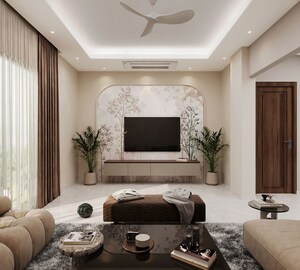 Living Room in 3.5 BHK Apartment at Emaar The Enclave, Sector 66 – for Sale