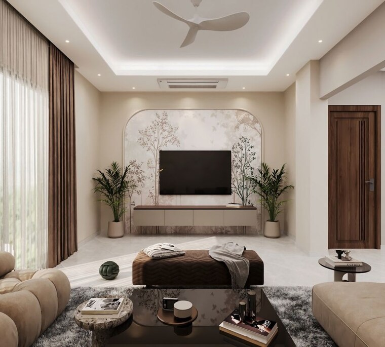Living Room, emaar-the-enclave 3.5 Bedroom 1920 Sq.Ft. Apartment In Sector 66 Gurgaon 10724147