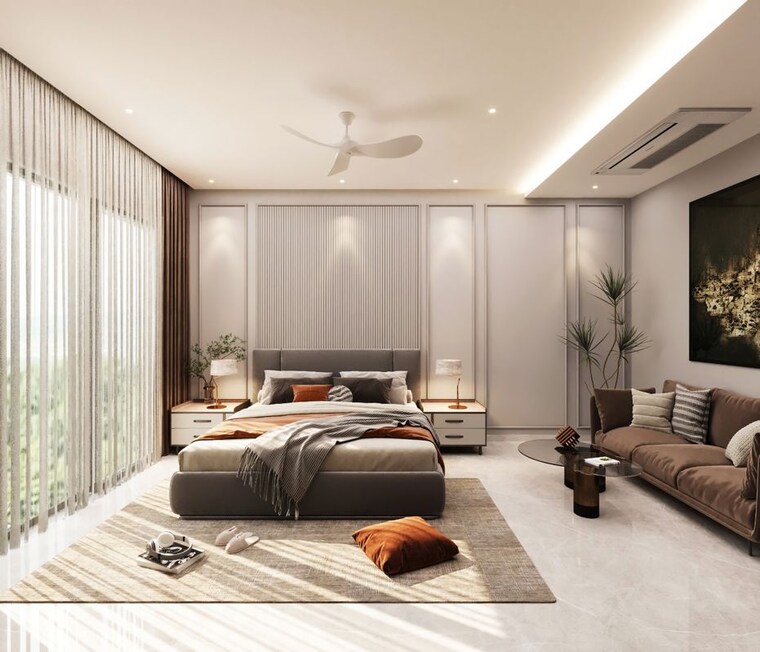 Bedroom, emaar-the-enclave 3.5 Bedroom 1920 Sq.Ft. Apartment In Sector 66 Gurgaon 10724147