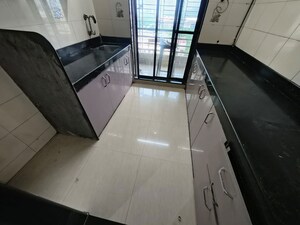 Kitchen in 3 BHK Apartment at Gajra Bhoomi Tower, Kharghar – for Rent