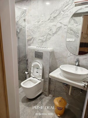 Bathroom in 2 BHK Apartment at Juhu – for Rent