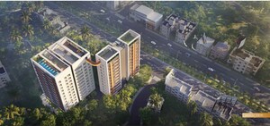 3 BHK Apartment – Exterior View View at Jharpada - for Sale