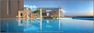 Swimming Pool in 3 BHK Builder Floor at ATK The Burj, Topsia – for Sale