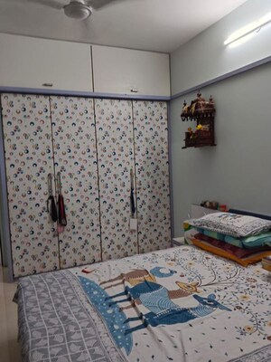 Bedroom in 2 BHK Apartment at Sun Srishti, Tunga Village – for Rent