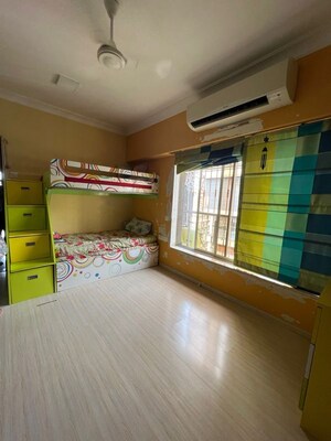Bedroom in 2 BHK Apartment at Breezy Heights, Bandra West – for Rent
