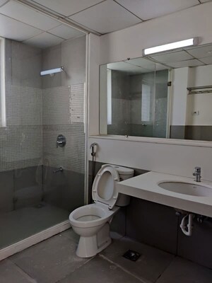 Bathroom in 3 BHK Apartment at Sanskruti Jardin, Baner – for Rent