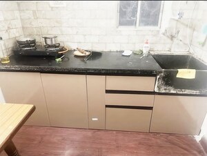 Kitchen in 1 BHK Builder Floor at Mhada Colony – for Rent