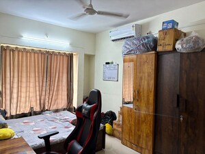 Bedroom in 3 BHK Apartment at Shree Bal Kapil Akhila, Baner – for Rent