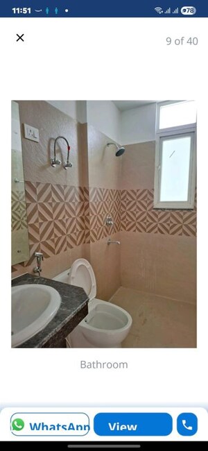 Bathroom in 2.5 BHK Apartment at Trident Embassy Reso, Sector 1 Greater Noida – for Sale