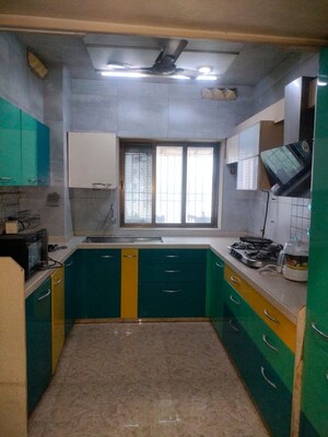 Kitchen in 5 BHK Apartment at Neelkanth Greens, Manpada – for Rent
