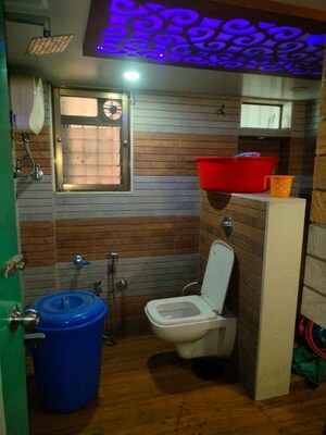 Bathroom in 5 BHK Apartment at Neelkanth Greens, Manpada – for Rent