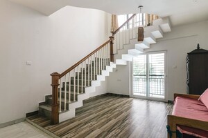Staircase in 3 BHK Apartment at Sarovar Mansion, Banaswadi – for Sale
