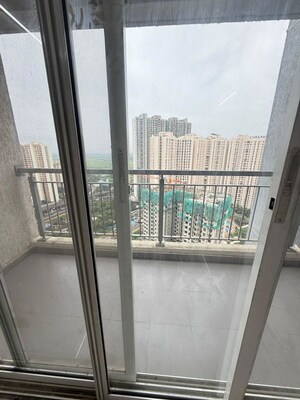 Balcony in 3 BHK Apartment at Godrej Emerald, Ghodbunder Road – for Rent