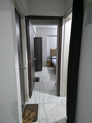 Building Lobby in 1 BHK Apartment at Metropolis Rivera, Kasarvadavali – for Sale