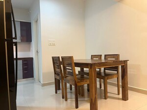 Living Room in 3 BHK Apartment at Tata Aquila Heights, Jalahalli – for Rent