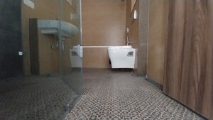 Bathroom in 3 BHK Apartment at Arihant Clan Aalishan, Kharghar – for Rent