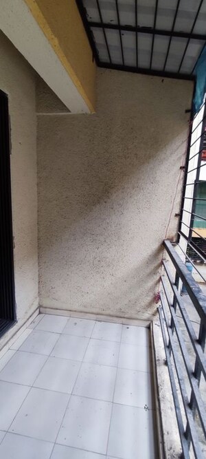 Balcony in 1 BHK Apartment at Sankalp Heights, Nalasopara West – for Rent